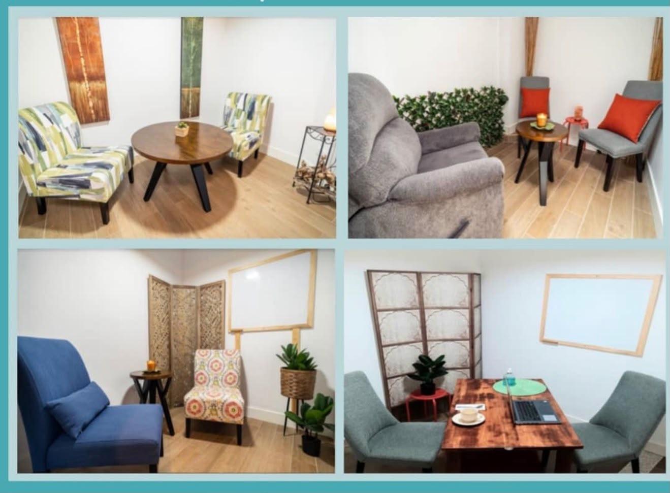 Sala de atención del consultorio